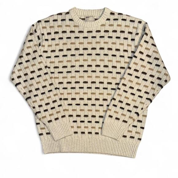 vintage vtg 90s 80s cottagecore grandpacore retro sweater - Picture 2 of 4